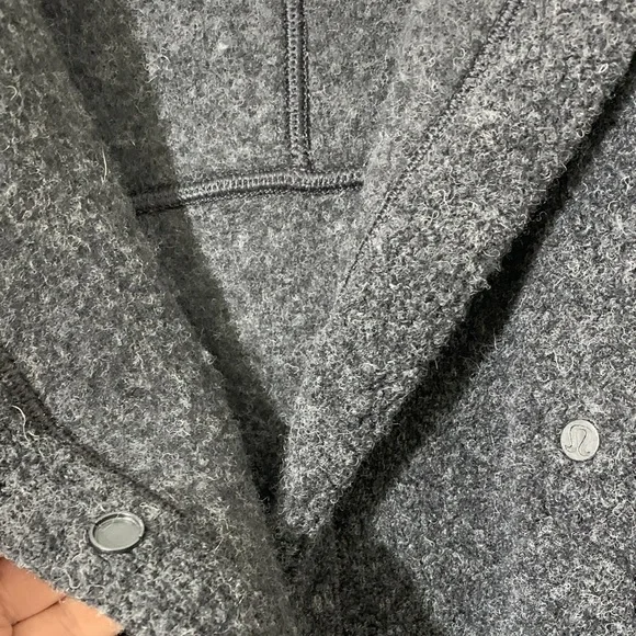 Lululemon Gray Textured Jacket - Picture 5 of 11